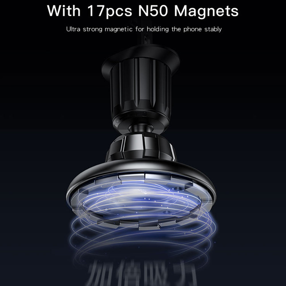 Uchwyt Samochodowy Magnetyczny Yesido C156, Uniwersalny, Czarny