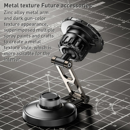 Uchwyt Samochodowy Magnetyczny Yesido C198, Uniwersalny, Szary