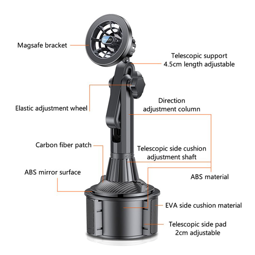 Uchwyt Samochodowy Magnetyczny Yesido C200, Uniwersalny, Czarny