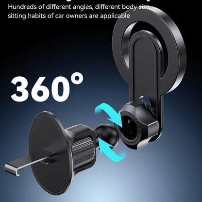 Magnetyczny Uchwyt Samochodowy Yesido C209, Uniwersalny, Czarny