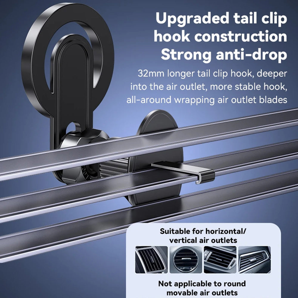 Magnetyczny Uchwyt Samochodowy Yesido C209, Uniwersalny, Czarny