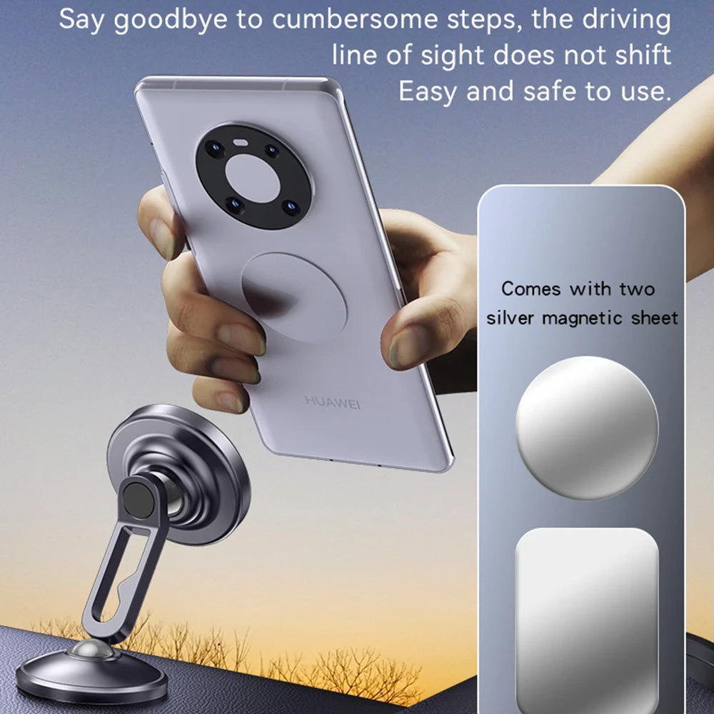 Uchwyt Samochodowy Magnetyczny Yesido C210, Uniwersalny, Czarny