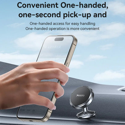 Uchwyt Samochodowy Magnetyczny Yesido C215, Uniwersalny, Czarny