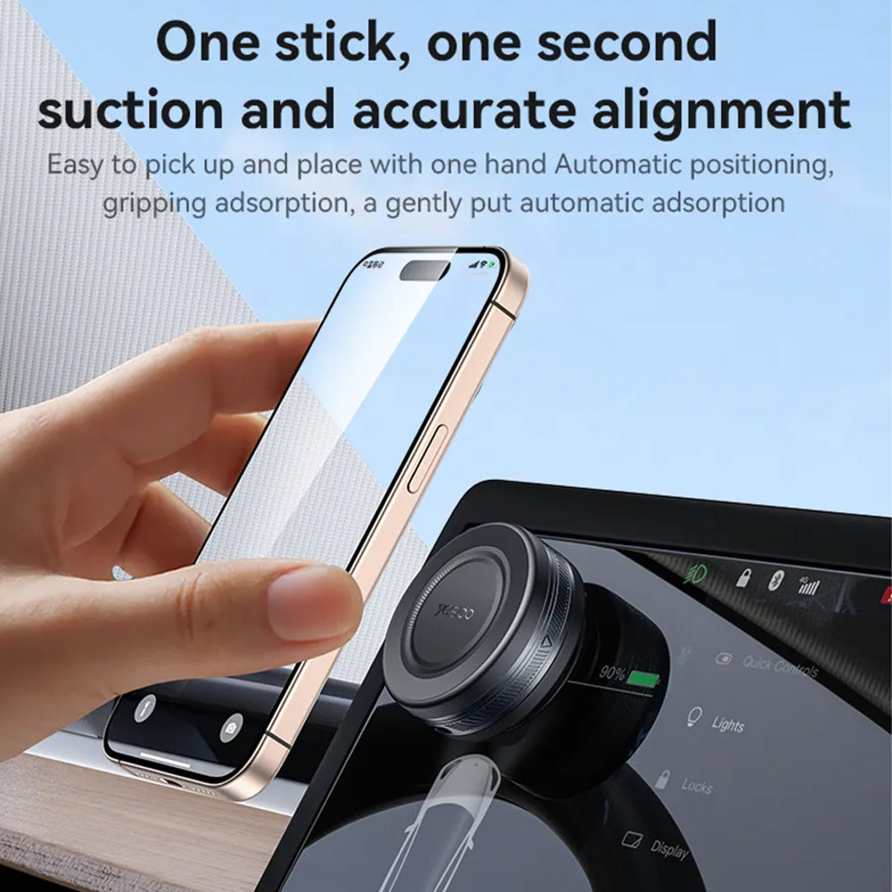 Uchwyt Samochodowy Magnetyczny Yesido C223, Uniwersalny, Czarny