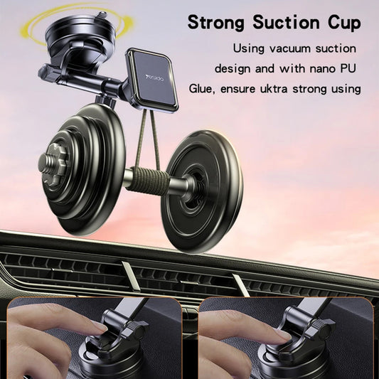 Uchwyt Samochodowy Magnetyczny Yesido C263, Uniwersalny, Czarny