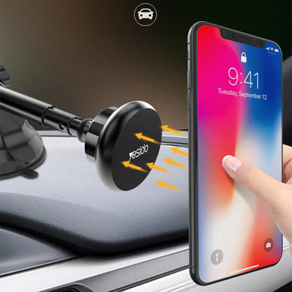 Uchwyt Samochodowy Magnetyczny Yesido C41, Uniwersalny, Czarny