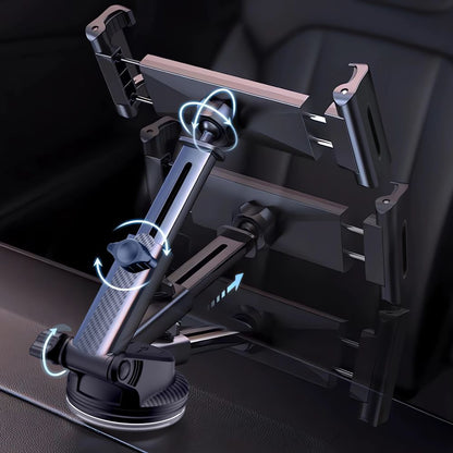 Uchwyt samochodowy Tech-Protect V4 do tabletu, 141mm - 280mm, Czarny