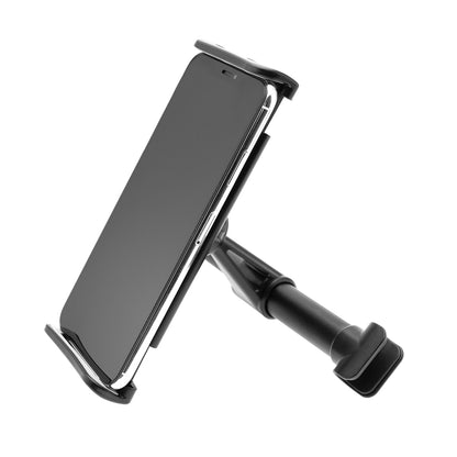 Fixed Headrest Car Holder, 7inch - 13inch, Black