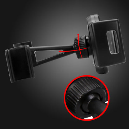 Uchwyt samochodowy na zagłówek Yesido C29, 4 cale - 10 cali, Czarny