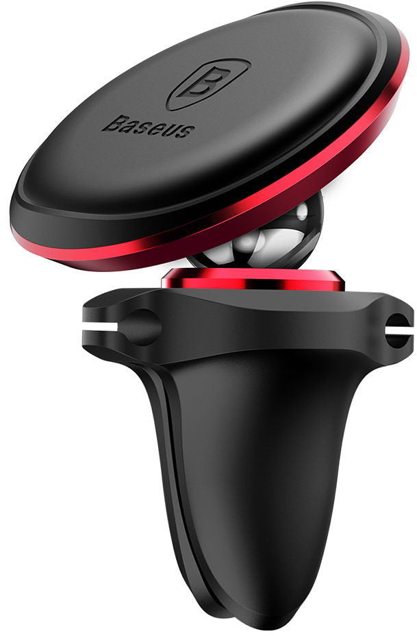 Baseus Air Vent Magnetic Car Holder, Universal, Red SUGX-A09