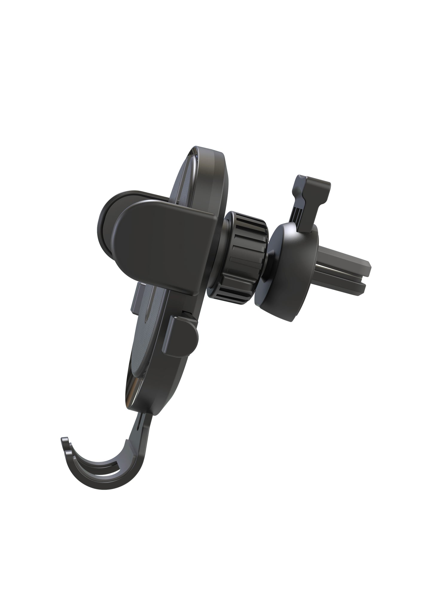 Uchwyt samochodowy XO Design C60 2w1, 4 cale - 6 cali, Czarny