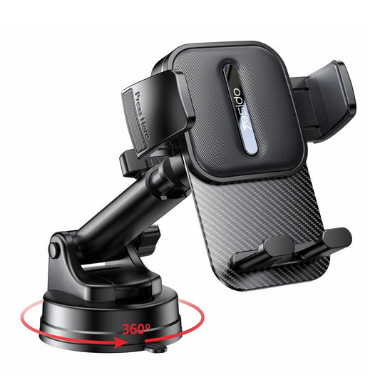 Uchwyt samochodowy Yesido C174, 4 cale - 6,7 cala, Czarny