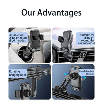 Uchwyt samochodowy Yesido C242, Uniwersalny, Czarny