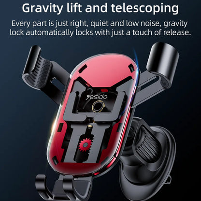 Uchwyt samochodowy Yesido C243, Uniwersalny, Czarny