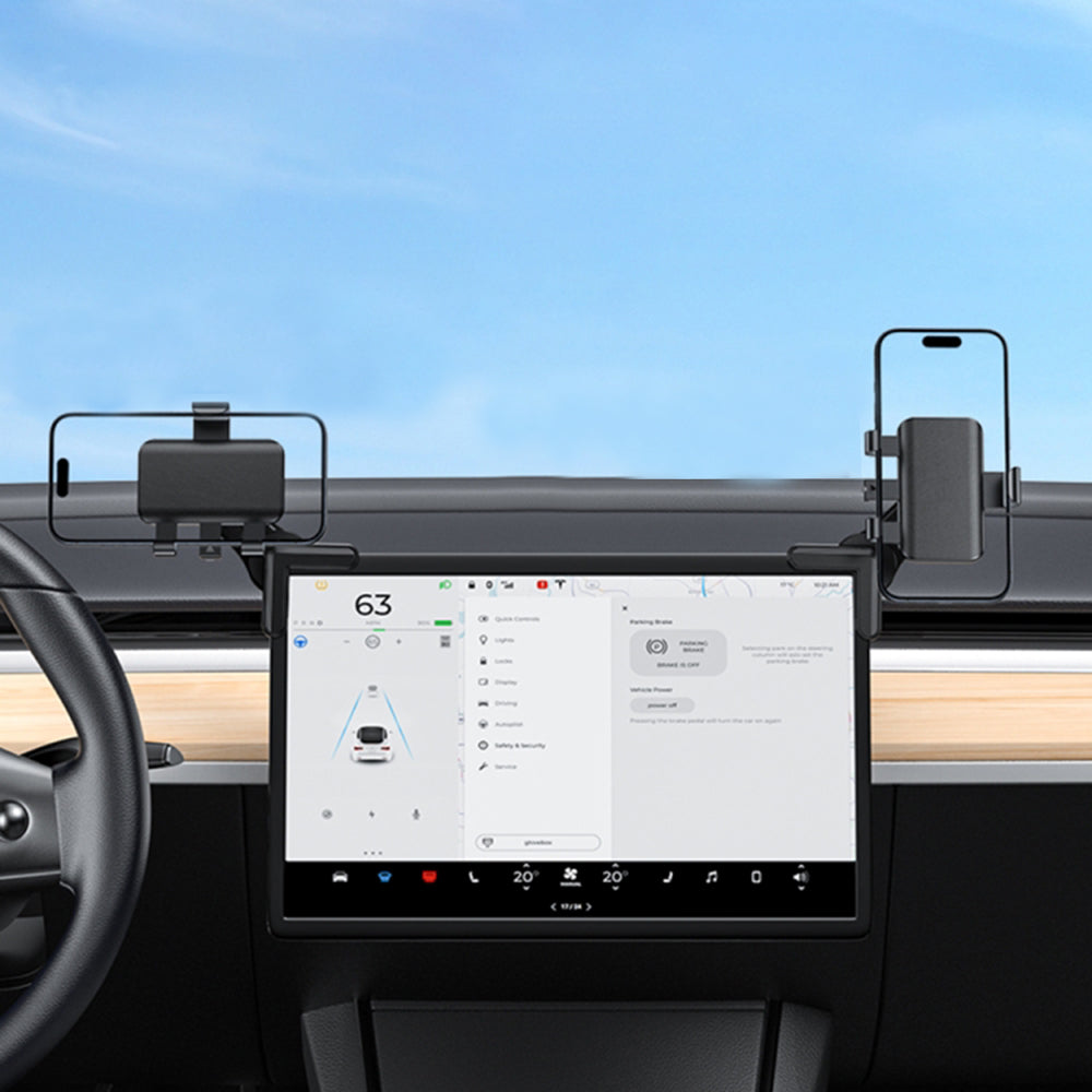 Uchwyt samochodowy Yesido C250, 4.7 cala - 6.8 cala, Czarny