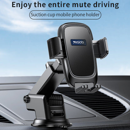 Uchwyt samochodowy Yesido C262, 4.7 cala - 7.2 cala, Czarny