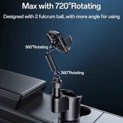 Uchwyt samochodowy Yesido C273, 4.7 cala - 7.2 cala, Czarny