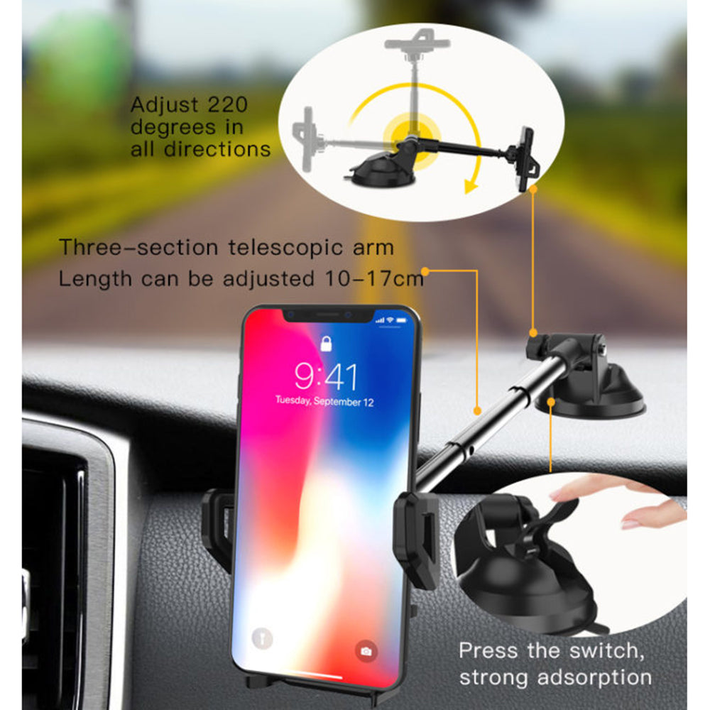 Uchwyt samochodowy Yesido C40, Uniwersalny, Czarny