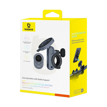 Uchwyt Rowerowy Baseus PrimeTrip, Uniwersalny, Czarny C40569001121-00