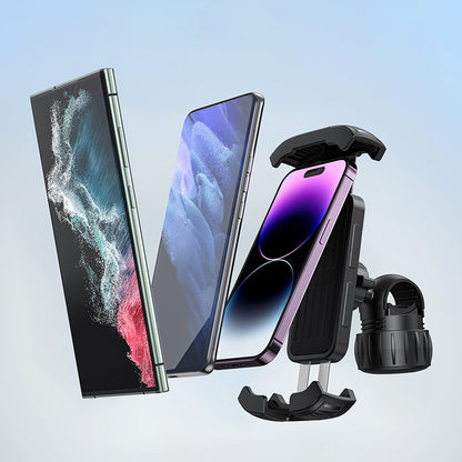 Uchwyt rowerowy Baseus QuickGo, 4.6 cala - 6.8 cala, Czarny C40561500113-00