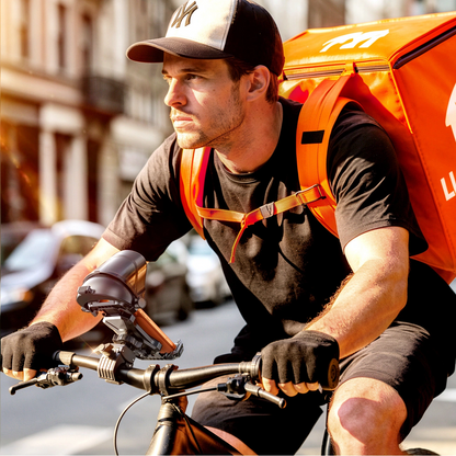 Uchwyt rowerowy i motocyklowy z daszkiem przeciwsłonecznym Joyroom JR-ZS528, 4,7 cala - 7 cali, czarny
