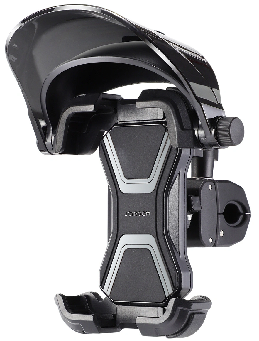 Uchwyt rowerowy i motocyklowy z daszkiem przeciwsłonecznym Joyroom JR-ZS528, 4,7 cala - 7 cali, czarny