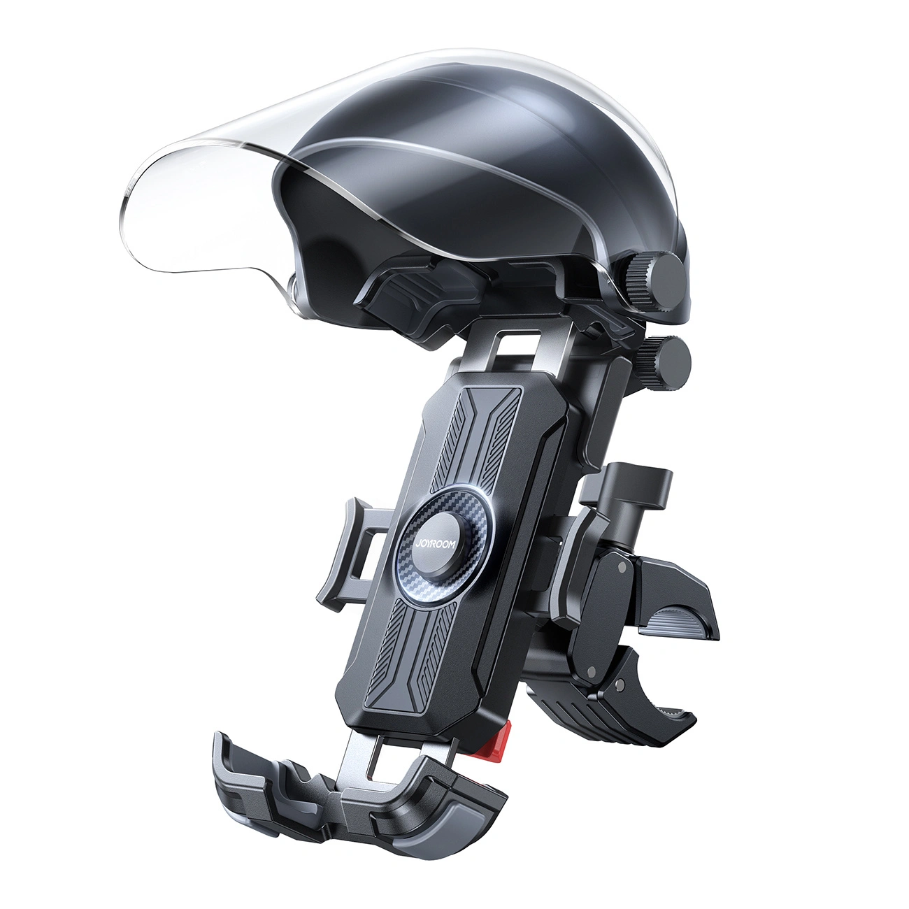 Bicycle Motorcycle Holder with Sunshade Joyroom JR-ZS526, 4.7inch - 7inch, Black