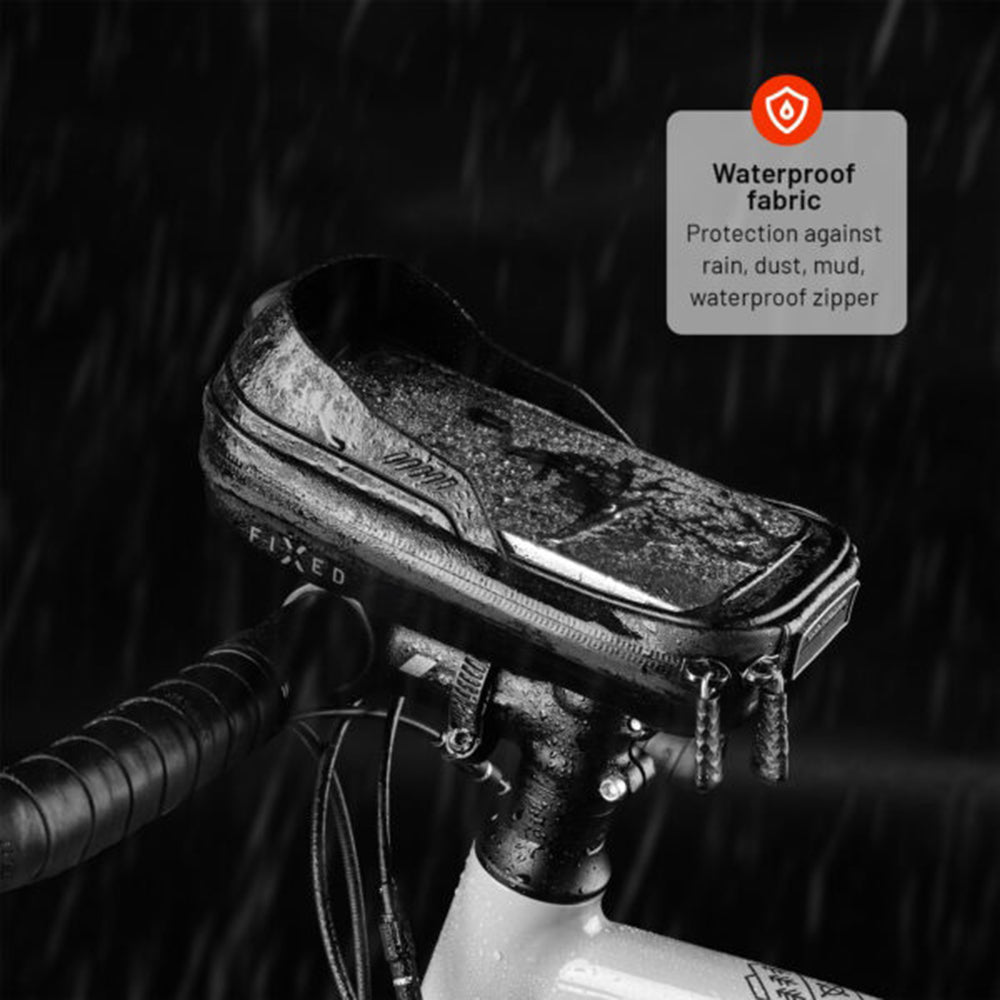 Uchwyt na rower Fixed Bikee Bag 2, Uniwersalny, Czarny