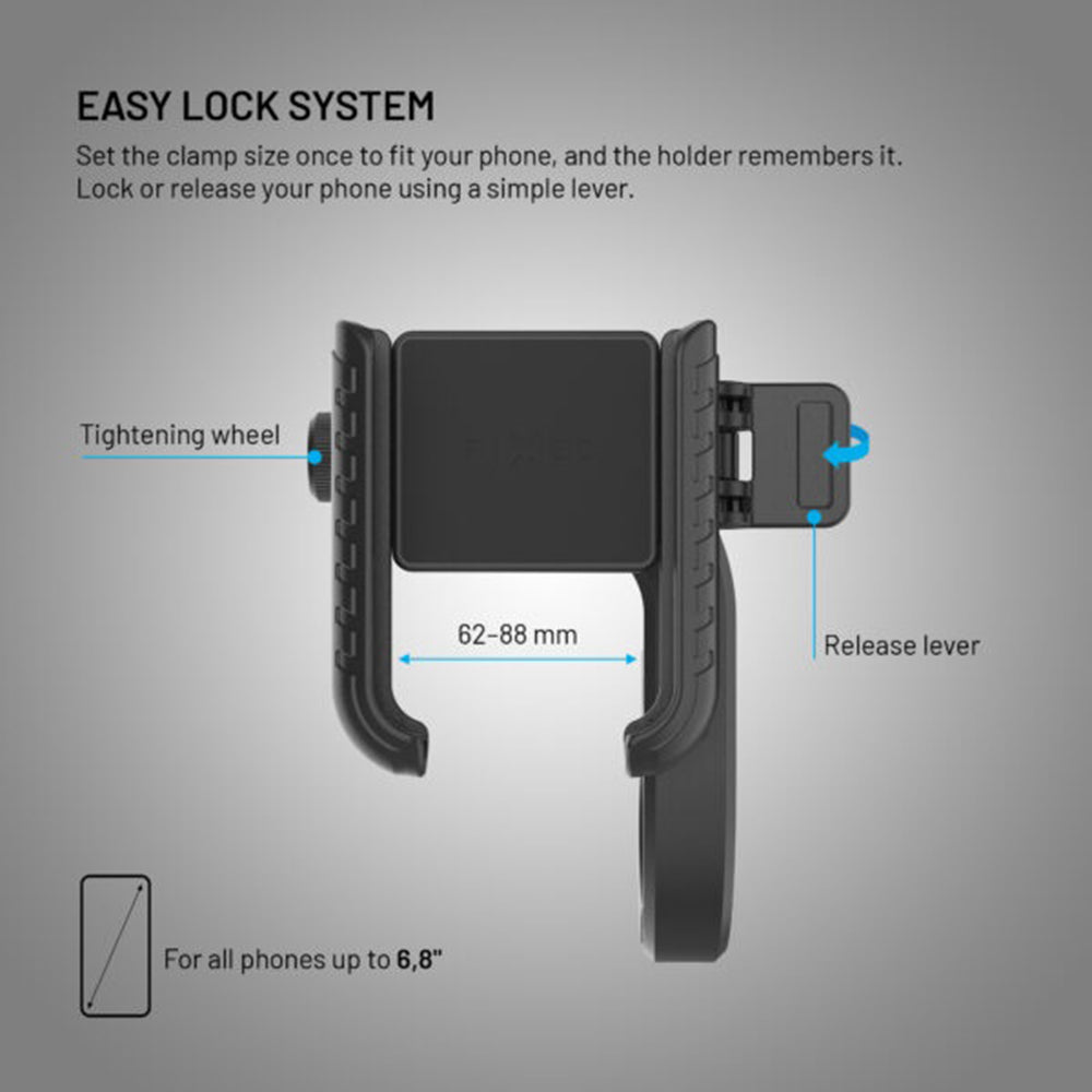 Fixed Bikee Plus Vista Universal Bicycle Holder, Black