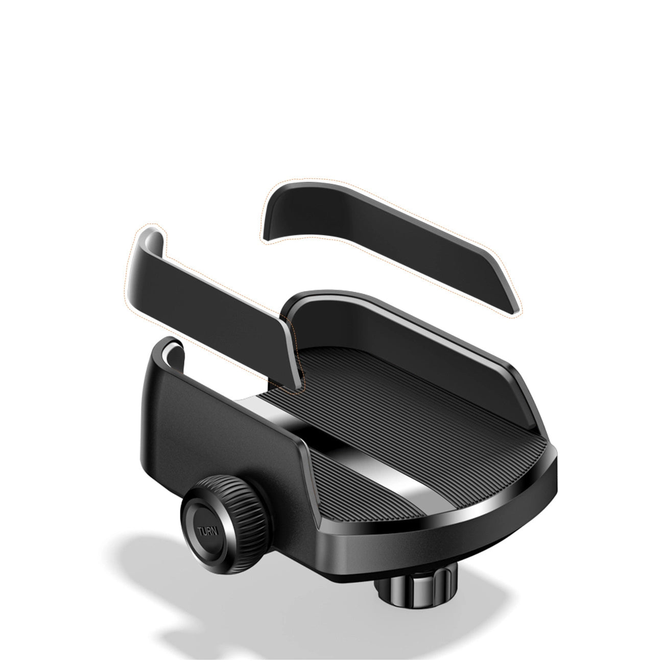 Uchwyt Rowerowy Motocyklowy Joyroom JR-ZS431, 4.7 cala - 7 cali, Czarny