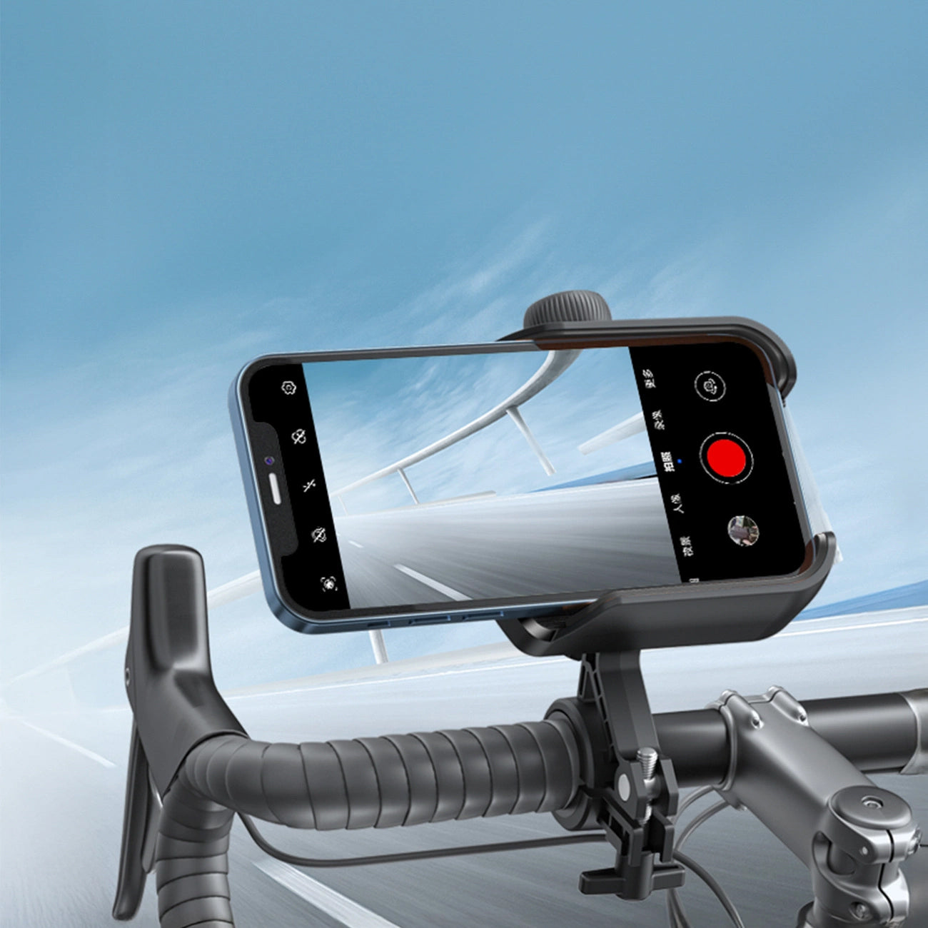 Uchwyt Rowerowy Motocyklowy Joyroom JR-ZS431, 4.7 cala - 7 cali, Czarny