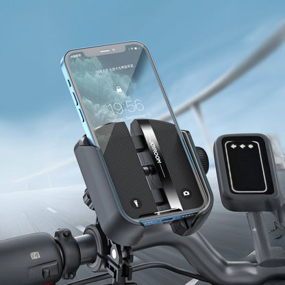 Uchwyt Rowerowy Motocyklowy Joyroom JR-ZS431, 4.7 cala - 7 cali, Czarny