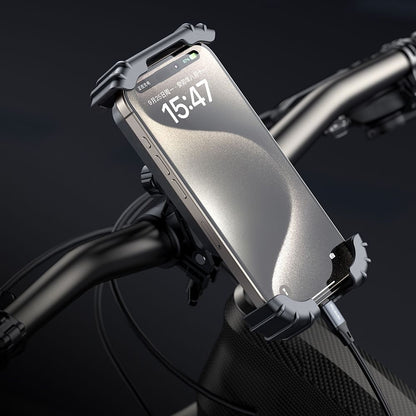 Uchwyt Rowerowy McDodo CM-5240 Basalt, 4.2 cala - 6.5 cala, Czarny