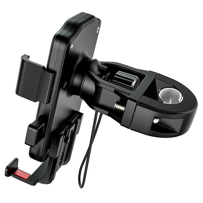 HOCO CA73 Bicycle Motorcycle Mount, 4.5inch - 7inch, Black Red