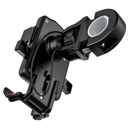 HOCO CA73 Bicycle Motorcycle Mount, 4.5inch - 7inch, Black Red