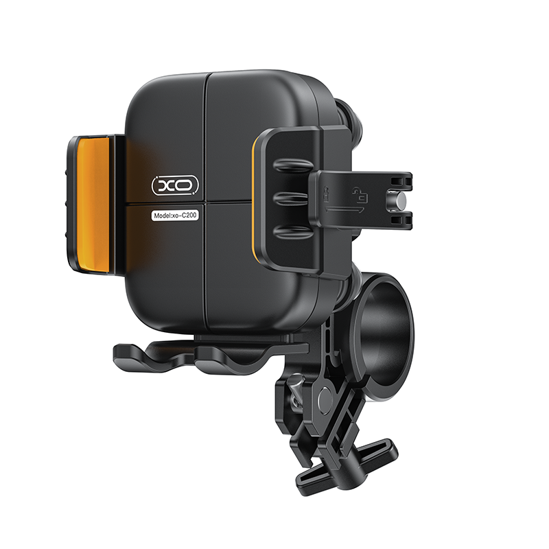 Uchwyt rowerowy motocyklowy XO Design C200, 4,5 cala - 7 cali, czarny