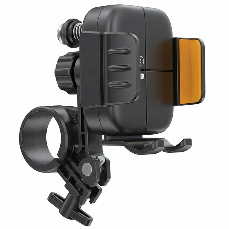 Uchwyt rowerowy motocyklowy XO Design C200, 4,5 cala - 7 cali, czarny