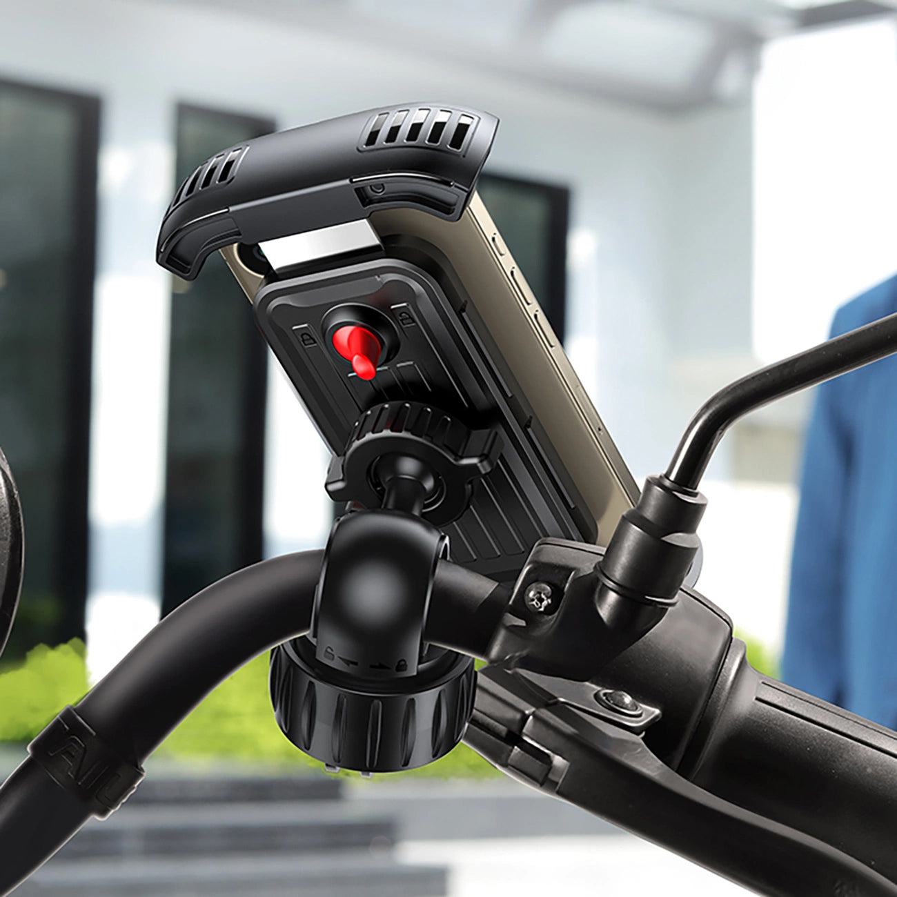 UGREEN LP494 Bicycle Holder, 4.7inch - 6.8inch, Black
