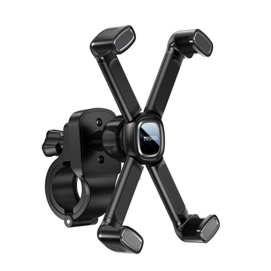 Uchwyt rowerowy Yesido C191, 4.5 cala - 6.8 cala, Czarny