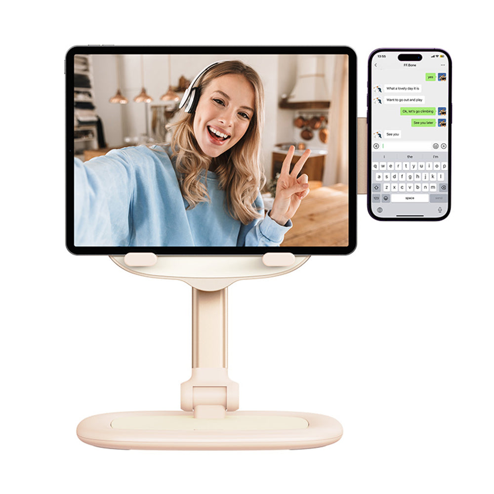 Podstawka na biurko Baseus Seashell Dual, Uniwersalna, Różowa B10451501411-00