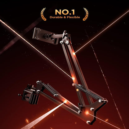 Uchwyt biurkowy Lisen na telefon / tabletę, 4.7 cala - 12.9 cala, Czarny YL0223060007