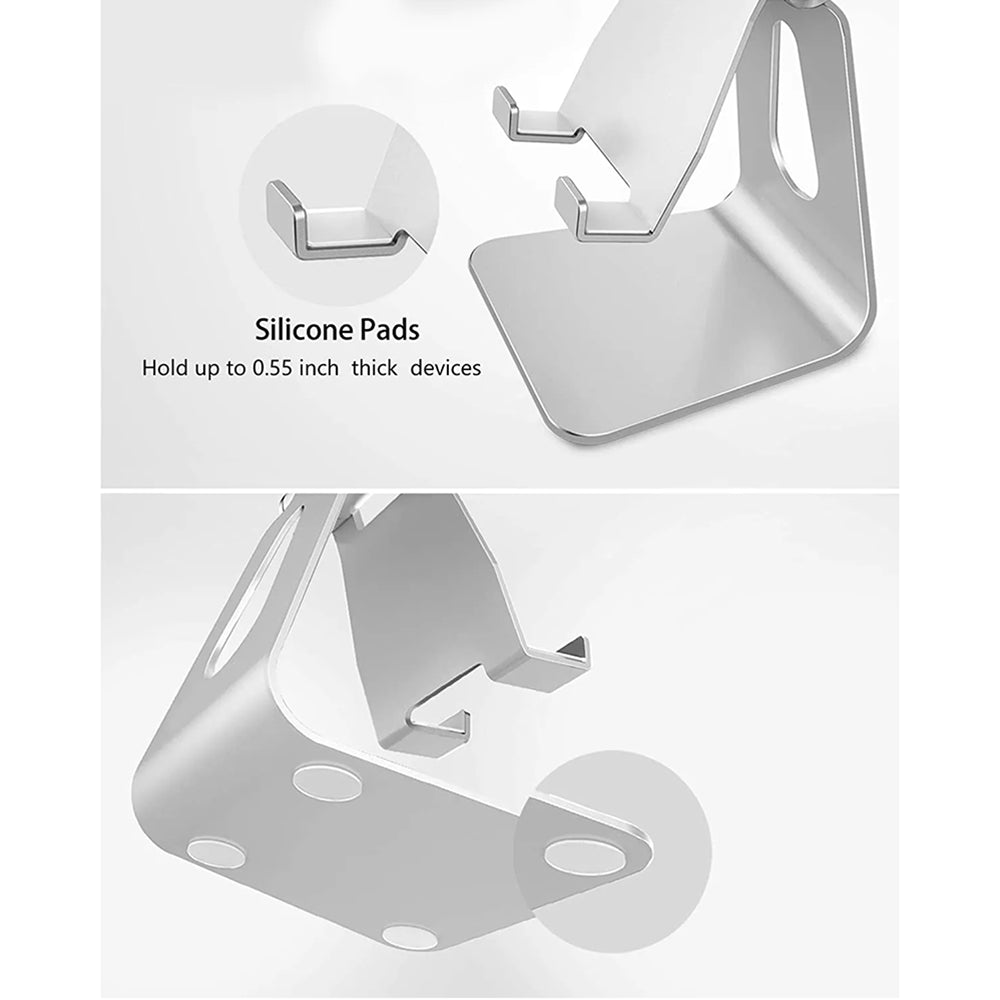 Stojak na biurko Techsuit Z4a, Uniwersalny, Srebrny