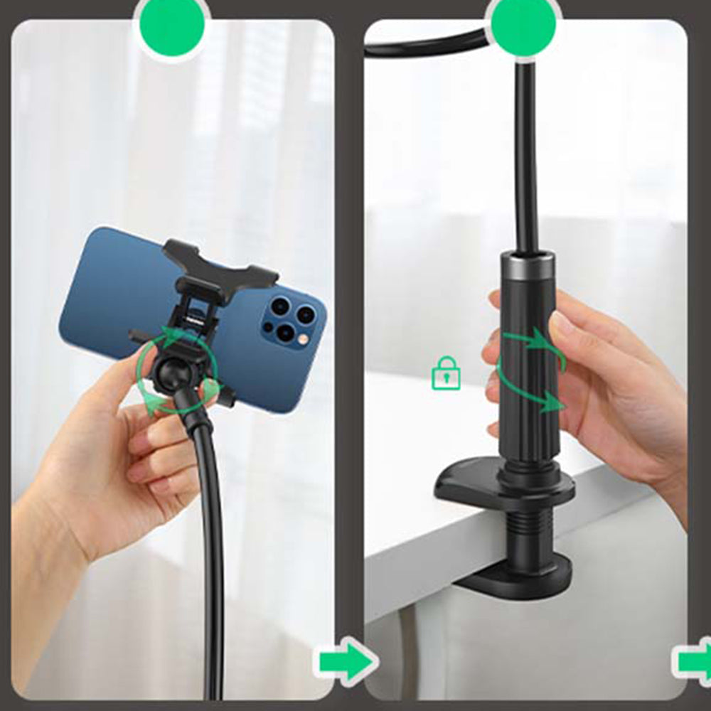 Uchwyt biurkowy UGREEN LP113 (80906), Uniwersalny, Czarny