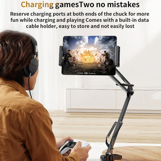 Stojak na biurko Yesido C296, 4 cale - 12.9 cala, Czarny