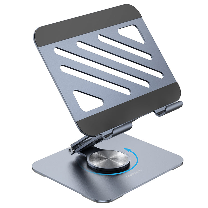 Podstawka Borofone BH115 Vito na laptopa max. 12.9 cala, Szara