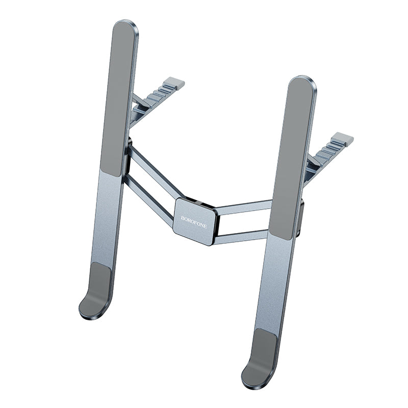 Podstawka Borofone BH117 Graceful na laptopa do 15.6 cala, Szara