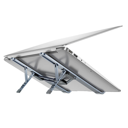 Podstawka Borofone BH117 Graceful na laptopa do 15.6 cala, Szara