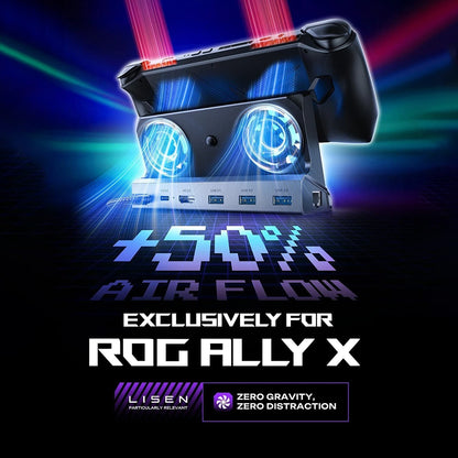 Hub Suport z Chłodzeniem Lisen S1 dla Konsoli ROG / Lenovo / Razer / Aya / Logitech / Onexplayer Series, Czarny YL0423110005