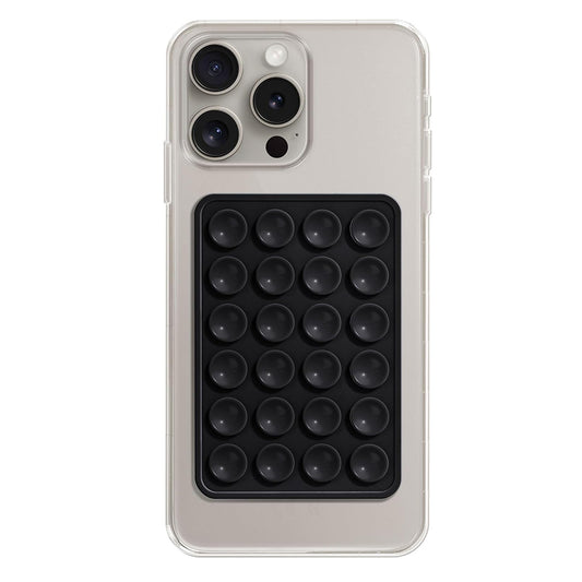 Uchwyt z Przyssawkami Techsuit SB-PAD, Czarny