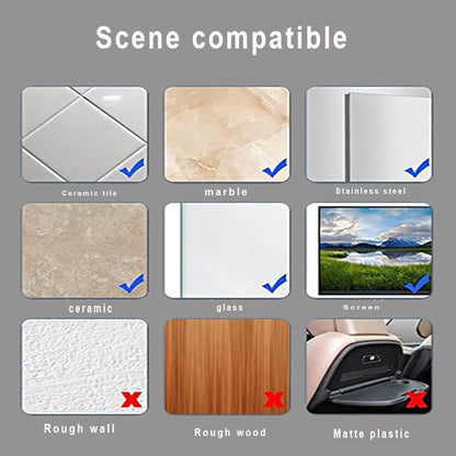 Uchwyt z Przyssawkami Techsuit SP-PAD, Fioletowy